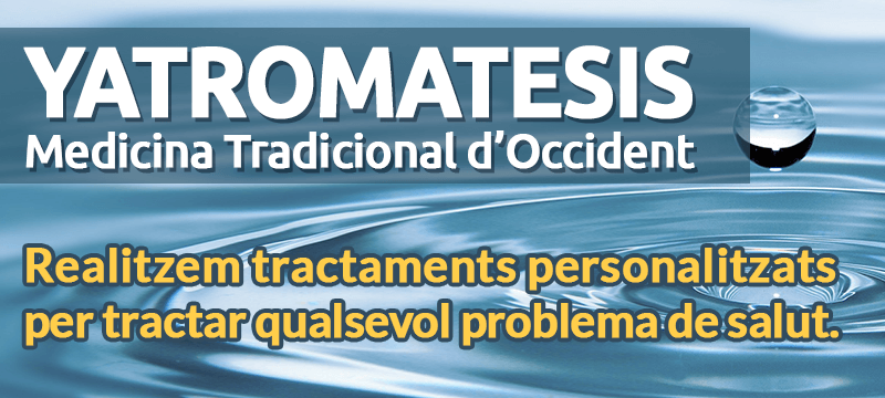 Yatromatesis, la Medicina Tradicional d'Occident. A la Farmàcia Jordi Massó de Súria realitzem tractaments personalitzats per tractar qualsevol problema de salut.