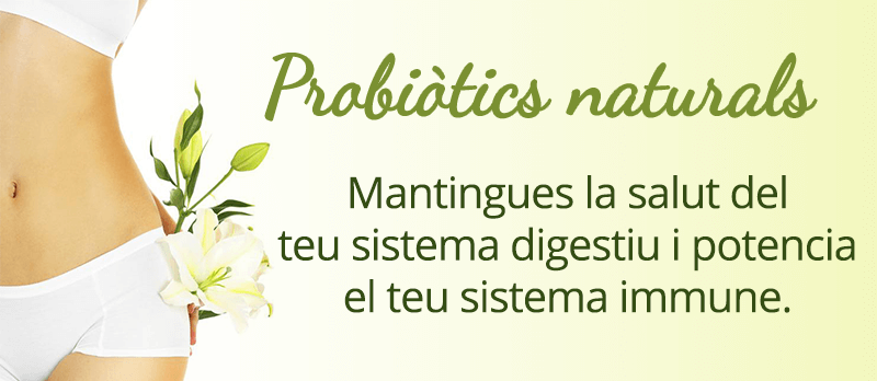 Probiòtics naturals, mantingues la salut del teu sistema digestiu i potencia el teu sistema immune.